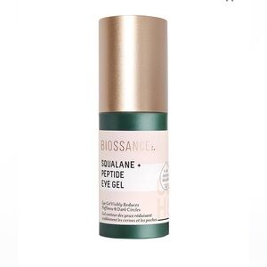 NEW Biossance Squalane + Peptide Eye Gel